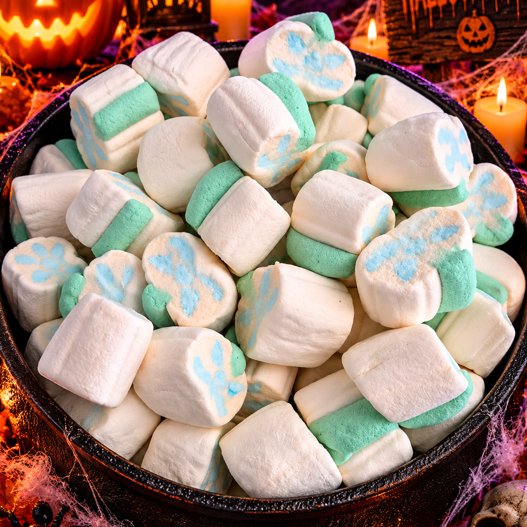 Marshmallow citrouille (100g)
